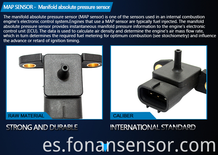 Mapa del sensor de presión absoluta automática para Suzuki Toyota 079800-5770 709800-4790 079800-4990 89420-44030 89421-20190